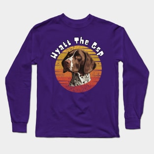 Wyatt the Grateful Sprint Hound Long Sleeve T-Shirt